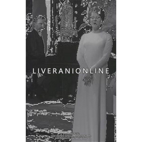 NEG-RETROSPETTIVA MINA MAZZINI CANTANTE NELLA FOTO MINA MAZZINI NELL\'ANNO 1965 FOTO PIERO PASCUTTINI-ARCHIVIO GIOVANNI LIVERANI-AG ALDO LIVERANI SAS