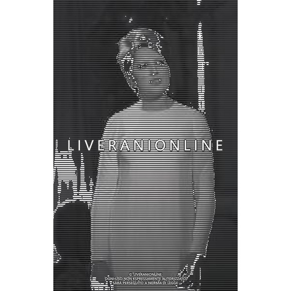 NEG-RETROSPETTIVA MINA MAZZINI CANTANTE NELLA FOTO MINA MAZZINI NELL\'ANNO 1965 FOTO PIERO PASCUTTINI-ARCHIVIO GIOVANNI LIVERANI-AG ALDO LIVERANI SAS