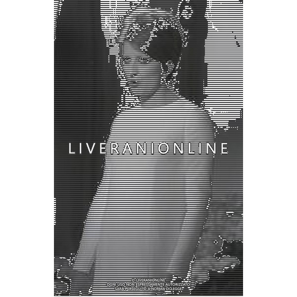 NEG-RETROSPETTIVA MINA MAZZINI CANTANTE NELLA FOTO MINA MAZZINI NELL\'ANNO 1965 FOTO PIERO PASCUTTINI-ARCHIVIO GIOVANNI LIVERANI-AG ALDO LIVERANI SAS