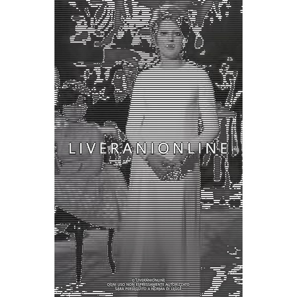 NEG-RETROSPETTIVA MINA MAZZINI CANTANTE NELLA FOTO MINA MAZZINI NELL\'ANNO 1965 FOTO PIERO PASCUTTINI-ARCHIVIO GIOVANNI LIVERANI-AG ALDO LIVERANI SAS