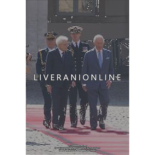 Roma - 08 Aprile 2025 Visita di Stato dei Reali del Regno Unito di Gran Bretagna e Irlanda del Nord al Quirinale Nella Foto: Sergio Mattarella, Re Carlo III  Andrea Bracaglia- AGENZIA ALDO LIVERANI SAS