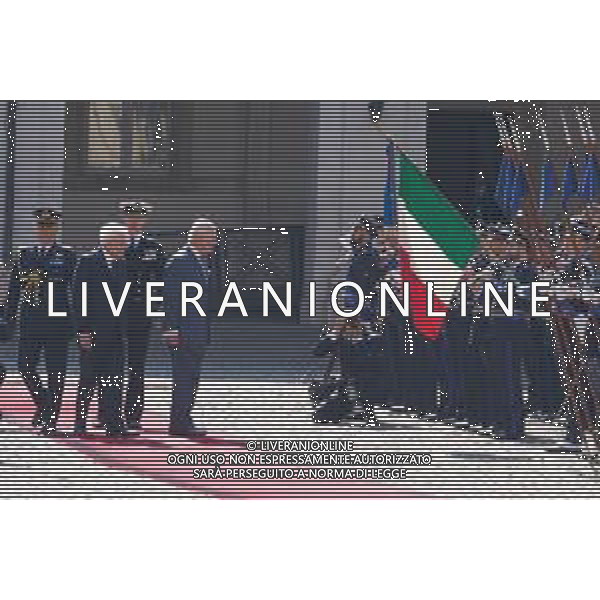 Roma - 08 Aprile 2025 Visita di Stato dei Reali del Regno Unito di Gran Bretagna e Irlanda del Nord al Quirinale Nella Foto: Sergio Mattarella, Re Carlo III  Andrea Bracaglia- AGENZIA ALDO LIVERANI SAS