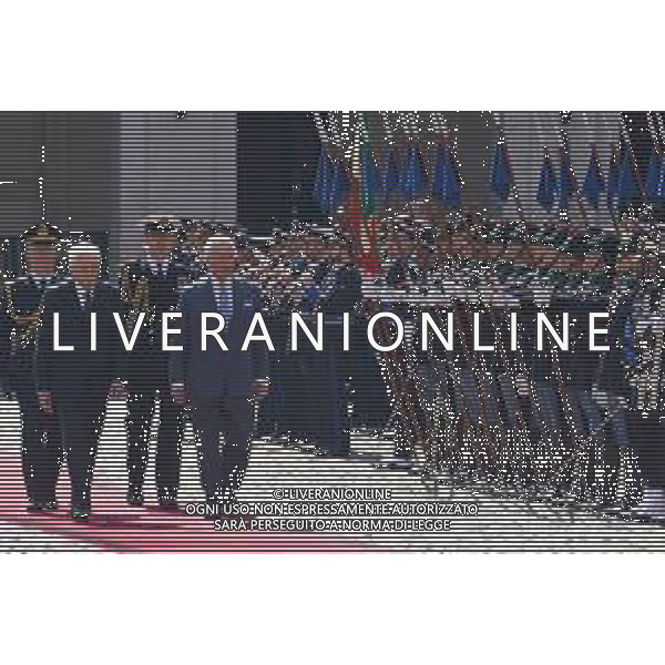 Roma - 08 Aprile 2025 Visita di Stato dei Reali del Regno Unito di Gran Bretagna e Irlanda del Nord al Quirinale Nella Foto: Sergio Mattarella, Re Carlo III  Andrea Bracaglia- AGENZIA ALDO LIVERANI SAS