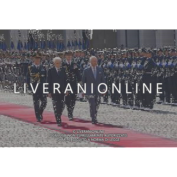 Roma - 08 Aprile 2025 Visita di Stato dei Reali del Regno Unito di Gran Bretagna e Irlanda del Nord al Quirinale Nella Foto: Sergio Mattarella, Re Carlo III  Andrea Bracaglia- AGENZIA ALDO LIVERANI SAS