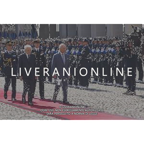 Roma - 08 Aprile 2025 Visita di Stato dei Reali del Regno Unito di Gran Bretagna e Irlanda del Nord al Quirinale Nella Foto: Sergio Mattarella, Re Carlo III  Andrea Bracaglia- AGENZIA ALDO LIVERANI SAS
