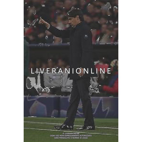 TVRG Bayern Monaco vs Inter nella foto Simone Inzaghi allenatore Inter Monaco di Baviera (GER) 08-04-2025 Allianz Arena UEFA Champions League quarti di finale gara di andata foto Roberto Garavaglia/Agenzia Aldo Liverani sas