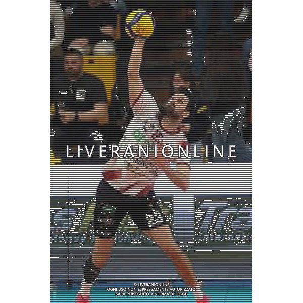 Reggio Calabria 06/04/2025 PalaCalafiore Volley Campionato serie A3 Play Off Semifinale Prima Gara Domotek RC vs Negrini CTE Acqui Terme. In foto Lazzaretto Domotek RC. Foto Pasquale Garreffa Agenzia Aldo Liverani SAS