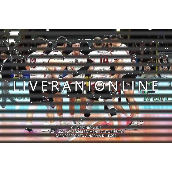 Reggio Calabria 06/04/2025 PalaCalafiore Volley Campionato serie A3 Play Off Semifinale Prima Gara Domotek RC vs Negrini CTE Acqui Terme. In foto Esultanza Soncini Domotek RC. Foto Pasquale Garreffa Agenzia Aldo Liverani SAS