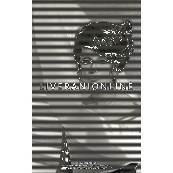 NEG-RETROSPETTIVA MINA MAZZINI CANTANTE NELLA FOTO MINA MAZZINI NELL\'ANNO 1966 SPOT PUBBLICITARIO “PASTA BARILLA“ FOTO PIERO PASCUTTINI -ARCHIVIO GIOVANNI LIVERANI-AG ALDO LIVERANI SAS  