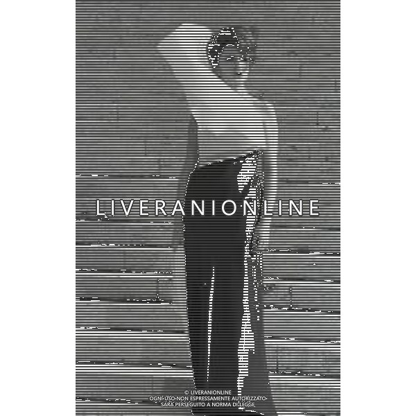NEG-RETROSPETTIVA MINA MAZZINI CANTANTE NELLA FOTO MINA MAZZINI NELL\'ANNO 1966 SPOT PUBBLICITARIO “PASTA BARILLA“ FOTO PIERO PASCUTTINI -ARCHIVIO GIOVANNI LIVERANI-AG ALDO LIVERANI SAS  