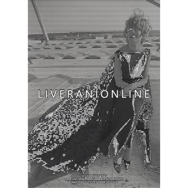 NEG-RETROSPETTIVA MINA MAZZINI CANTANTE NELLA FOTO MINA MAZZINI NELL\'ANNO 1966 SPOT PUBBLICITARIO “PASTA BARILLA“ FOTO PIERO PASCUTTINI -ARCHIVIO GIOVANNI LIVERANI-AG ALDO LIVERANI SAS 