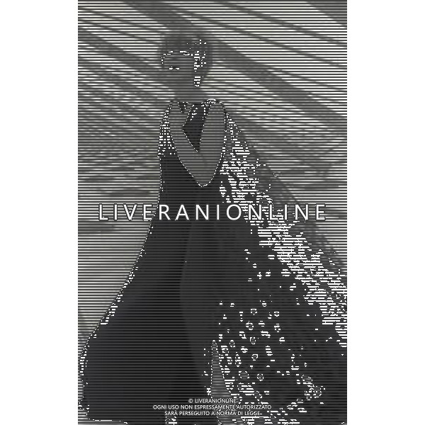 NEG-RETROSPETTIVA MINA MAZZINI CANTANTE NELLA FOTO MINA MAZZINI NELL\'ANNO 1966 SPOT PUBBLICITARIO “PASTA BARILLA“ FOTO PIERO PASCUTTINI -ARCHIVIO GIOVANNI LIVERANI-AG ALDO LIVERANI SAS 