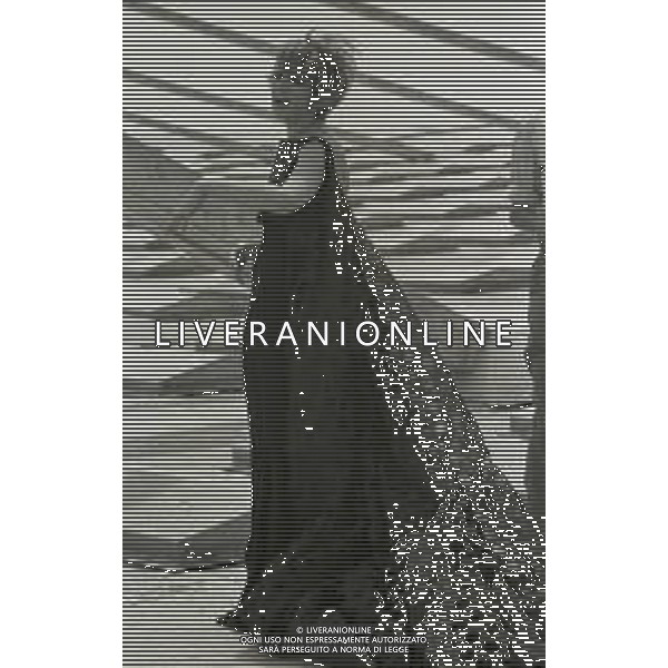 NEG-RETROSPETTIVA MINA MAZZINI CANTANTE NELLA FOTO MINA MAZZINI NELL\'ANNO 1966 SPOT PUBBLICITARIO “PASTA BARILLA“ FOTO PIERO PASCUTTINI -ARCHIVIO GIOVANNI LIVERANI-AG ALDO LIVERANI SAS 