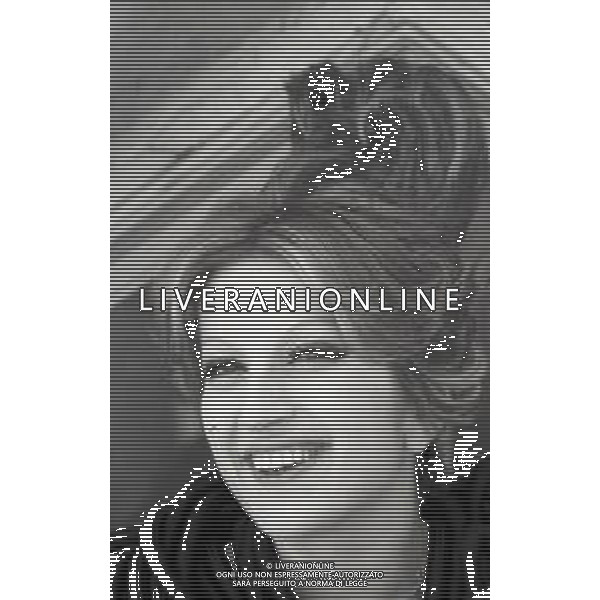 NEG-RETROSPETTIVA MINA MAZZINI CANTANTE NELLA FOTO MINA MAZZINI NELL\'ANNO 1966 SPOT PUBBLICITARIO “PASTA BARILLA“ FOTO PIERO PASCUTTINI -ARCHIVIO GIOVANNI LIVERANI-AG ALDO LIVERANI SAS 