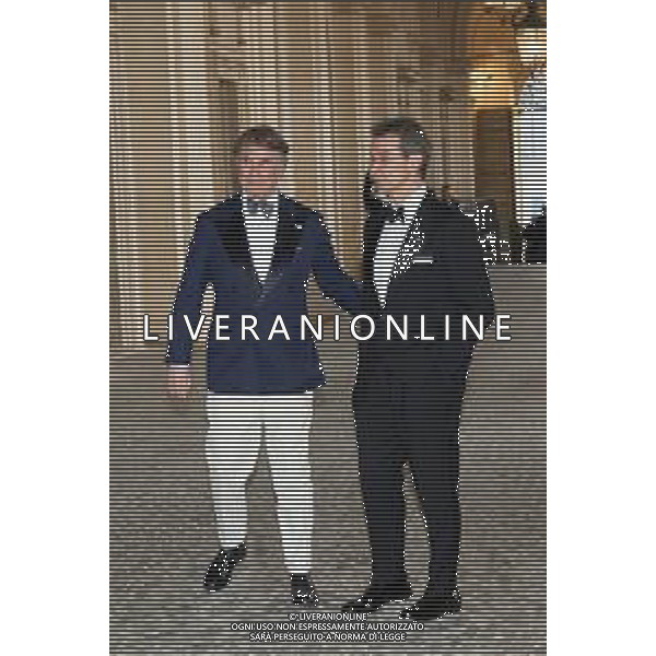 Roma - 09 Aprile 2025 Re Carlo III e Camilla arrivano alla cena di Gala al Quirinale Nella Foto: Brunello Cucinelli  Andrea Bracaglia- AGENZIA ALDO LIVERANI SAS