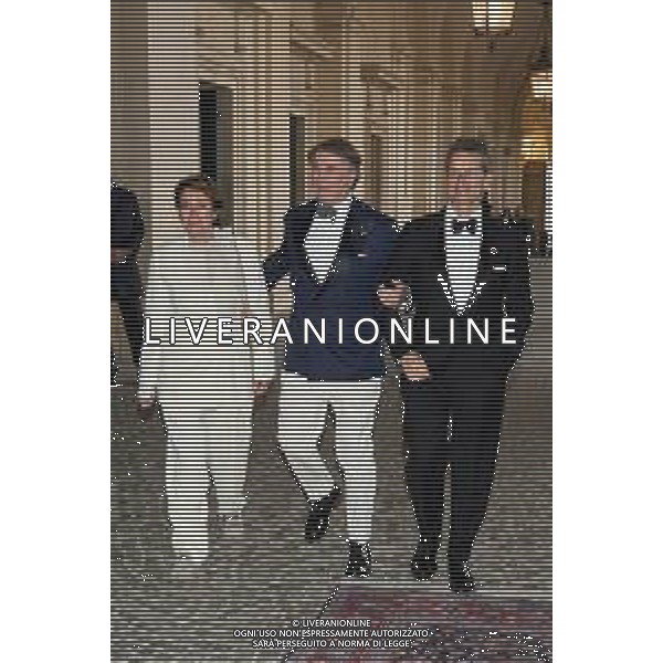 Roma - 09 Aprile 2025 Re Carlo III e Camilla arrivano alla cena di Gala al Quirinale Nella Foto: Brunello Cucinelli  Andrea Bracaglia- AGENZIA ALDO LIVERANI SAS