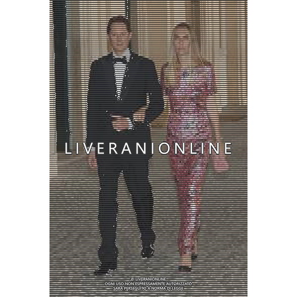 Roma - 09 Aprile 2025 Re Carlo III e Camilla arrivano alla cena di Gala al Quirinale Nella Foto: John Elkann, Lavinia Borromeo  Andrea Bracaglia- AGENZIA ALDO LIVERANI SAS
