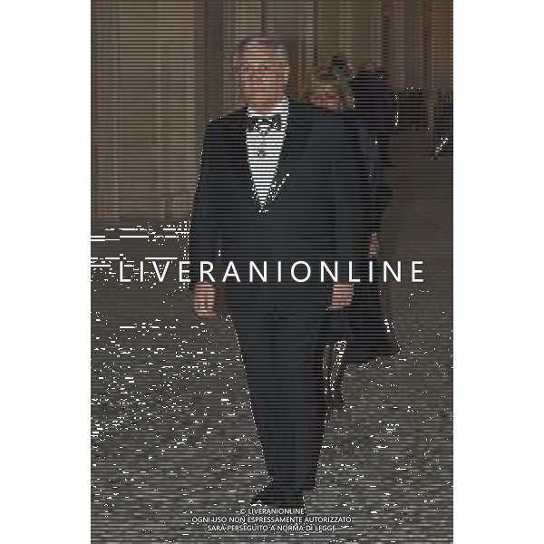 Roma - 09 Aprile 2025 Re Carlo III e Camilla arrivano alla cena di Gala al Quirinale Nella Foto: Antonio Tajani  Andrea Bracaglia- AGENZIA ALDO LIVERANI SAS