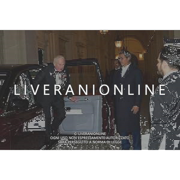 Roma - 09 Aprile 2025 Re Carlo III e Camilla arrivano alla cena di Gala al Quirinale Nella Foto: Re Carlo III  Andrea Bracaglia- AGENZIA ALDO LIVERANI SAS