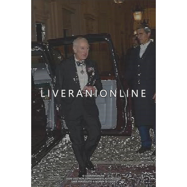 Roma - 09 Aprile 2025 Re Carlo III e Camilla arrivano alla cena di Gala al Quirinale Nella Foto: Re Carlo III  Andrea Bracaglia- AGENZIA ALDO LIVERANI SAS