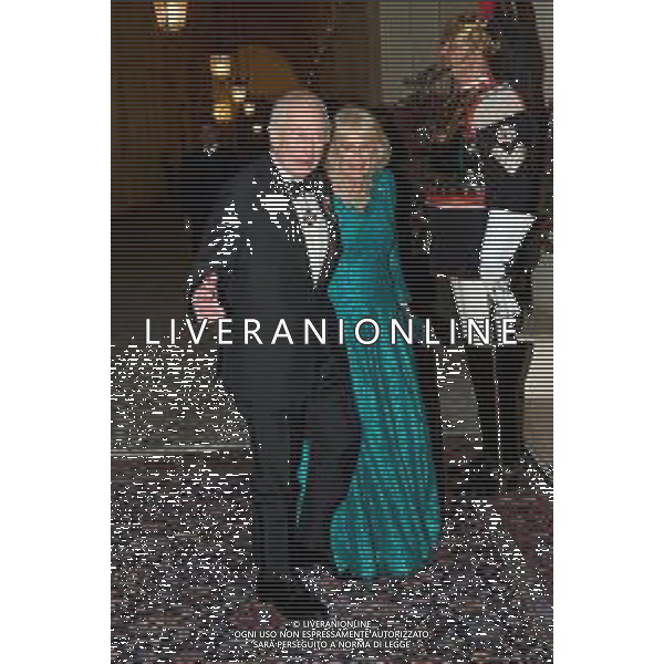 Roma - 09 Aprile 2025 Re Carlo III e Camilla arrivano alla cena di Gala al Quirinale Nella Foto: Re Carlo III e Camilla  Andrea Bracaglia- AGENZIA ALDO LIVERANI SAS