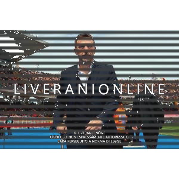 TVEM April 06, 2025 Lecce, Italy - US Lecce vs Venezia FC - Italian soccer serie A 2024/25 - Via Del Mare Stadium. In the pic: coach Eusebio Di Francesco of Venezia FC ©TVEM Emmanuele Mastrodonato - AGENZIA ALDO LIVERANI SAS