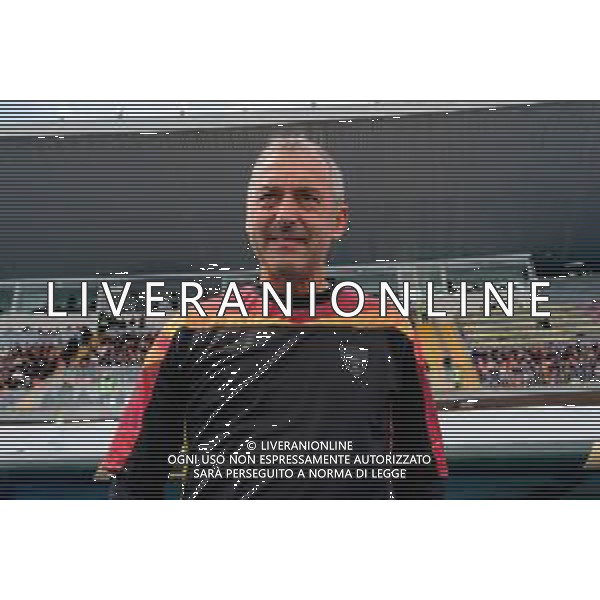 TVEM April 06, 2025 Lecce, Italy - US Lecce vs Venezia FC - Italian soccer serie A 2024/25 - Via Del Mare Stadium. In the pic: coach Marco Giampaolo of US Lecce ©TVEM Emmanuele Mastrodonato - AGENZIA ALDO LIVERANI SAS