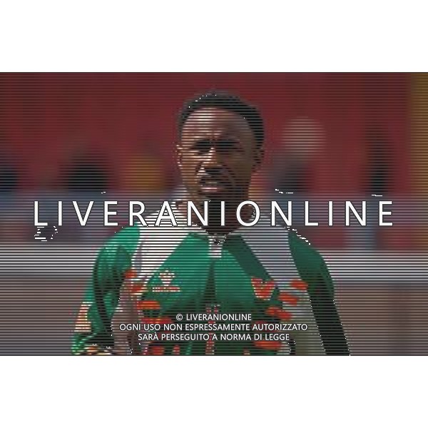 TVEM April 06, 2025 Lecce, Italy - US Lecce vs Venezia FC - Italian soccer serie A 2024/25 - Via Del Mare Stadium. In the pic: John Yeboah of Venezia FC ©TVEM Emmanuele Mastrodonato - AGENZIA ALDO LIVERANI SAS