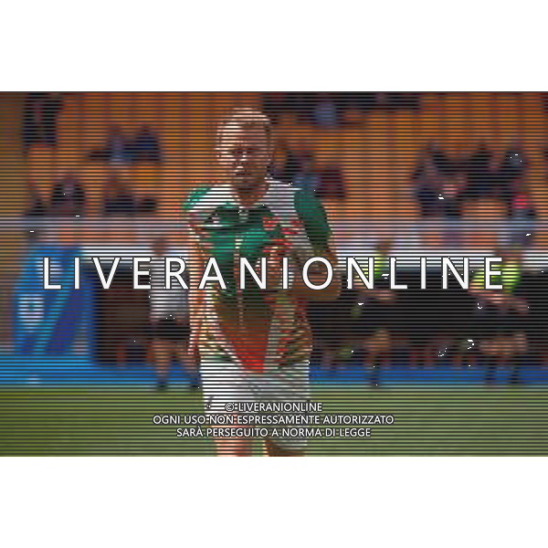TVEM April 06, 2025 Lecce, Italy - US Lecce vs Venezia FC - Italian soccer serie A 2024/25 - Via Del Mare Stadium. In the pic: Christian Gytkjaer of Venezia FC ©TVEM Emmanuele Mastrodonato - AGENZIA ALDO LIVERANI SAS