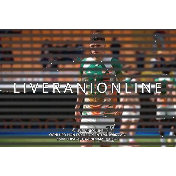 TVEM April 06, 2025 Lecce, Italy - US Lecce vs Venezia FC - Italian soccer serie A 2024/25 - Via Del Mare Stadium. In the pic: Franco Carboni of Venezia FC ©TVEM Emmanuele Mastrodonato - AGENZIA ALDO LIVERANI SAS