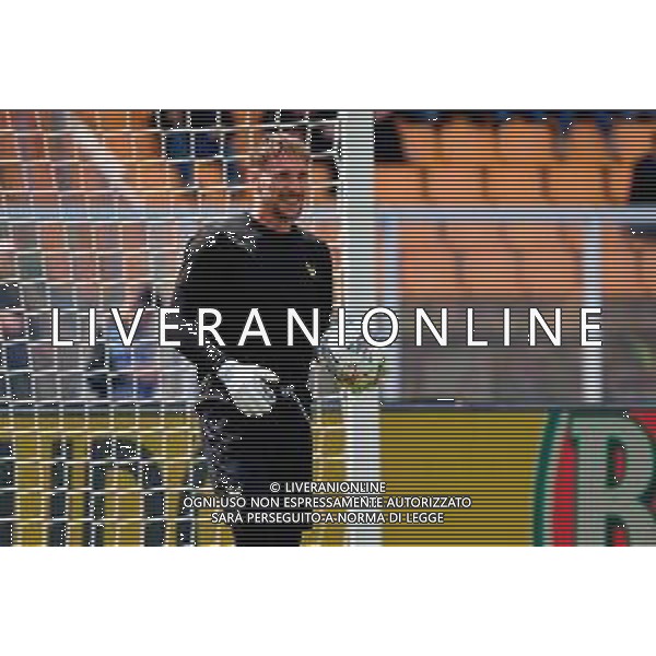 TVEM April 06, 2025 Lecce, Italy - US Lecce vs Venezia FC - Italian soccer serie A 2024/25 - Via Del Mare Stadium. In the pic: Andrei Radu of Venezia FC ©TVEM Emmanuele Mastrodonato - AGENZIA ALDO LIVERANI SAS