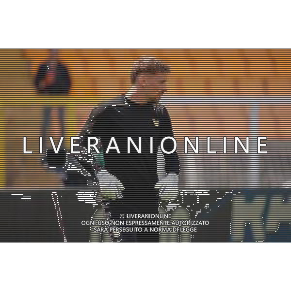 TVEM April 06, 2025 Lecce, Italy - US Lecce vs Venezia FC - Italian soccer serie A 2024/25 - Via Del Mare Stadium. In the pic: Andrei Radu of Venezia FC ©TVEM Emmanuele Mastrodonato - AGENZIA ALDO LIVERANI SAS