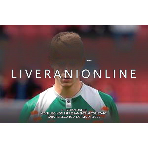 TVEM April 06, 2025 Lecce, Italy - US Lecce vs Venezia FC - Italian soccer serie A 2024/25 - Via Del Mare Stadium. In the pic: Hans Nicolussi Caviglia of Venezia FC ©TVEM Emmanuele Mastrodonato - AGENZIA ALDO LIVERANI SAS