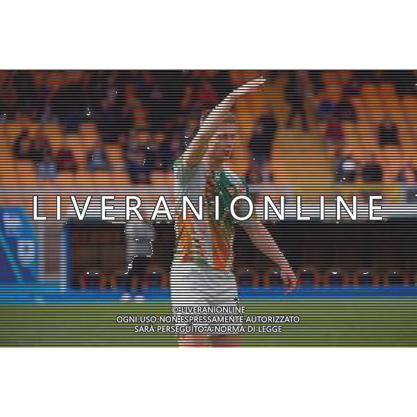 TVEM April 06, 2025 Lecce, Italy - US Lecce vs Venezia FC - Italian soccer serie A 2024/25 - Via Del Mare Stadium. In the pic: Hans Nicolussi Caviglia of Venezia FC ©TVEM Emmanuele Mastrodonato - AGENZIA ALDO LIVERANI SAS