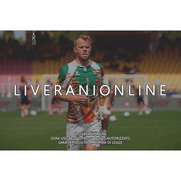 TVEM April 06, 2025 Lecce, Italy - US Lecce vs Venezia FC - Italian soccer serie A 2024/25 - Via Del Mare Stadium. In the pic: Christian Gytkjaer of Venezia FC ©TVEM Emmanuele Mastrodonato - AGENZIA ALDO LIVERANI SAS