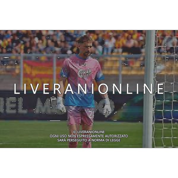 TVEM April 06, 2025 Lecce, Italy - US Lecce vs Venezia FC - Italian soccer serie A 2024/25 - Via Del Mare Stadium. In the pic: Andrei Radu of Venezia FC ©TVEM Emmanuele Mastrodonato - AGENZIA ALDO LIVERANI SAS