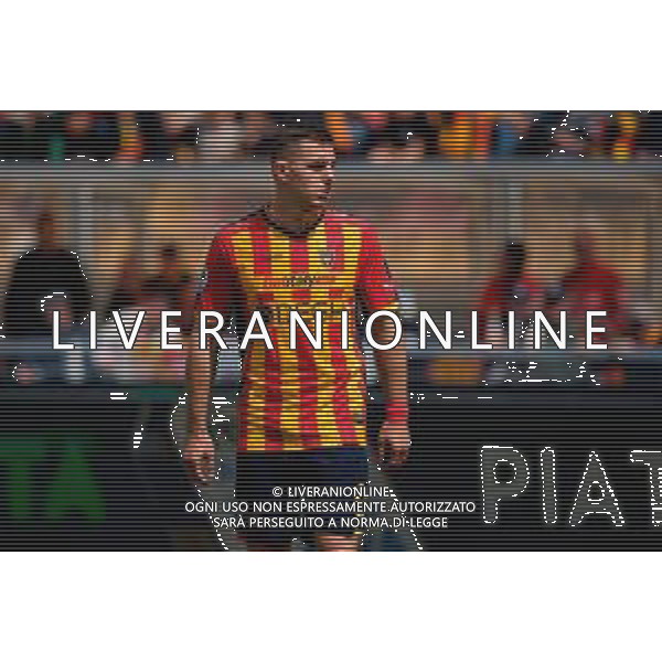 TVEM April 06, 2025 Lecce, Italy - US Lecce vs Venezia FC - Italian soccer serie A 2024/25 - Via Del Mare Stadium. In the pic: Nikola Krstovic of US Lecce ©TVEM Emmanuele Mastrodonato - AGENZIA ALDO LIVERANI SAS