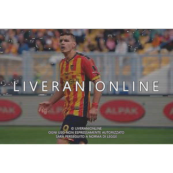 TVEM April 06, 2025 Lecce, Italy - US Lecce vs Venezia FC - Italian soccer serie A 2024/25 - Via Del Mare Stadium. In the pic: Nikola Krstovic of US Lecce ©TVEM Emmanuele Mastrodonato - AGENZIA ALDO LIVERANI SAS
