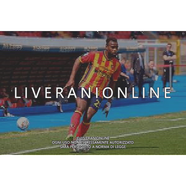 TVEM April 06, 2025 Lecce, Italy - US Lecce vs Venezia FC - Italian soccer serie A 2024/25 - Via Del Mare Stadium. In the pic: Lassana Coulibaly of US Lecce ©TVEM Emmanuele Mastrodonato - AGENZIA ALDO LIVERANI SAS