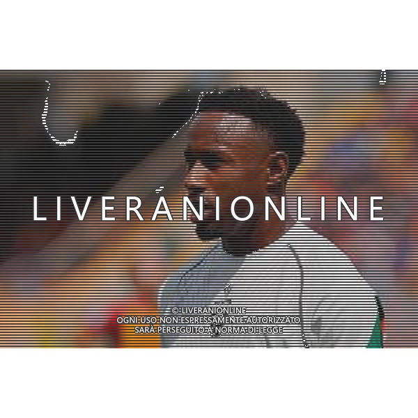 TVEM April 06, 2025 Lecce, Italy - US Lecce vs Venezia FC - Italian soccer serie A 2024/25 - Via Del Mare Stadium. In the pic: John Yeboah of Venezia FC ©TVEM Emmanuele Mastrodonato - AGENZIA ALDO LIVERANI SAS