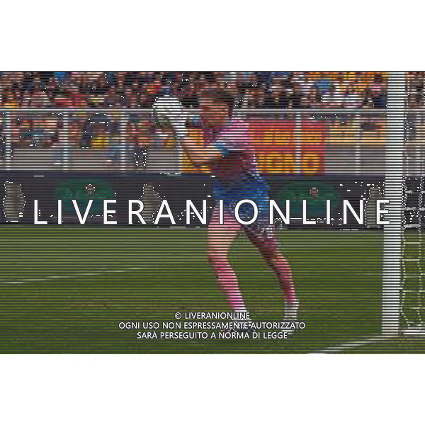 TVEM April 06, 2025 Lecce, Italy - US Lecce vs Venezia FC - Italian soccer serie A 2024/25 - Via Del Mare Stadium. In the pic: Andrei Radu of Venezia FC ©TVEM Emmanuele Mastrodonato - AGENZIA ALDO LIVERANI SAS