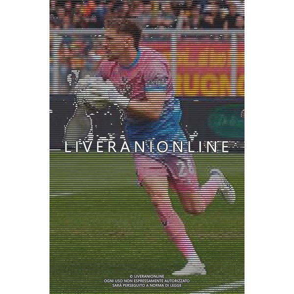 TVEM April 06, 2025 Lecce, Italy - US Lecce vs Venezia FC - Italian soccer serie A 2024/25 - Via Del Mare Stadium. In the pic: Andrei Radu of Venezia FC ©TVEM Emmanuele Mastrodonato - AGENZIA ALDO LIVERANI SAS