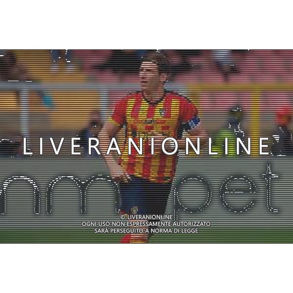 TVEM April 06, 2025 Lecce, Italy - US Lecce vs Venezia FC - Italian soccer serie A 2024/25 - Via Del Mare Stadium. In the pic: Federico Baschirotto of US Lecce ©TVEM Emmanuele Mastrodonato - AGENZIA ALDO LIVERANI SAS