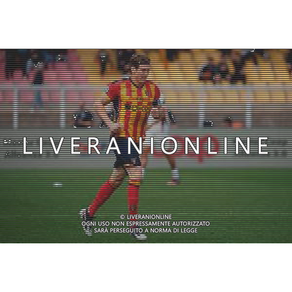 TVEM April 06, 2025 Lecce, Italy - US Lecce vs Venezia FC - Italian soccer serie A 2024/25 - Via Del Mare Stadium. In the pic: Federico Baschirotto of US Lecce ©TVEM Emmanuele Mastrodonato - AGENZIA ALDO LIVERANI SAS