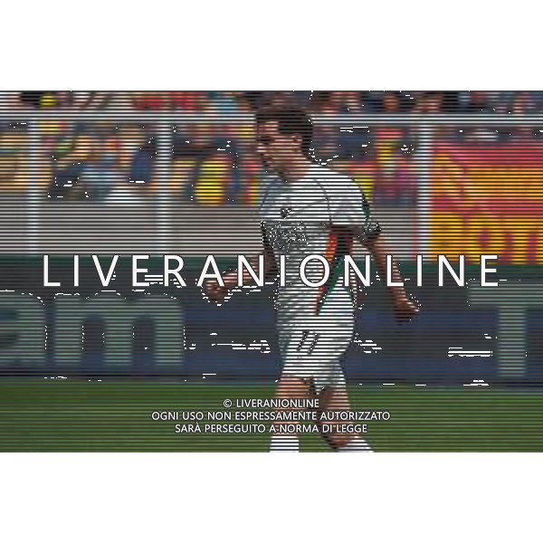 TVEM April 06, 2025 Lecce, Italy - US Lecce vs Venezia FC - Italian soccer serie A 2024/25 - Via Del Mare Stadium. In the pic: Gaetano Oristanio of Venezia FC ©TVEM Emmanuele Mastrodonato - AGENZIA ALDO LIVERANI SAS