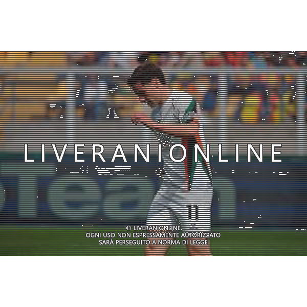 TVEM April 06, 2025 Lecce, Italy - US Lecce vs Venezia FC - Italian soccer serie A 2024/25 - Via Del Mare Stadium. In the pic: Gaetano Oristanio of Venezia FC ©TVEM Emmanuele Mastrodonato - AGENZIA ALDO LIVERANI SAS