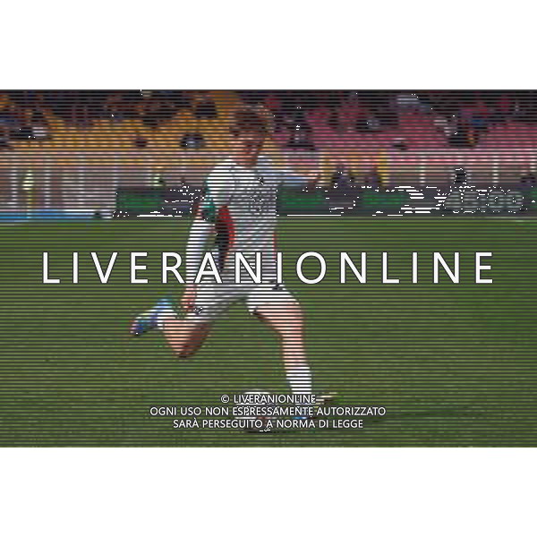 TVEM April 06, 2025 Lecce, Italy - US Lecce vs Venezia FC - Italian soccer serie A 2024/25 - Via Del Mare Stadium. In the pic: Alessio Zerbin of Venezia FC ©TVEM Emmanuele Mastrodonato - AGENZIA ALDO LIVERANI SAS