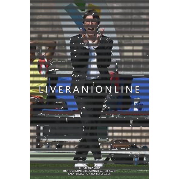 TVRG Milan vs Cagliari nella foto Federico Guidi allenatore Milan Milano 09-04-2025 Arena Civica Gianni Brera finale Coppa Italia Primavera foto Roberto Garavaglia/Agenzia Aldo Liverani sas