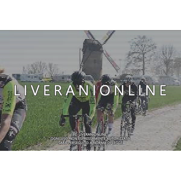 10-04-2025 Allenamento Paris - Roubaix 2025; 2025, Intermarche - Wanty; Gyrmai Hailu, Biniam; Moulin De Vertain; ©SIROTTI - AGENZIA ALDO LIVERANI SAS