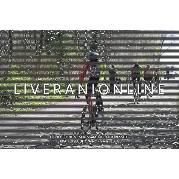 10-04-2025 Allenamento Paris - Roubaix 2025; 2025, Intermarche - Wanty; Arenberg; ©SIROTTI - AGENZIA ALDO LIVERANI SAS
